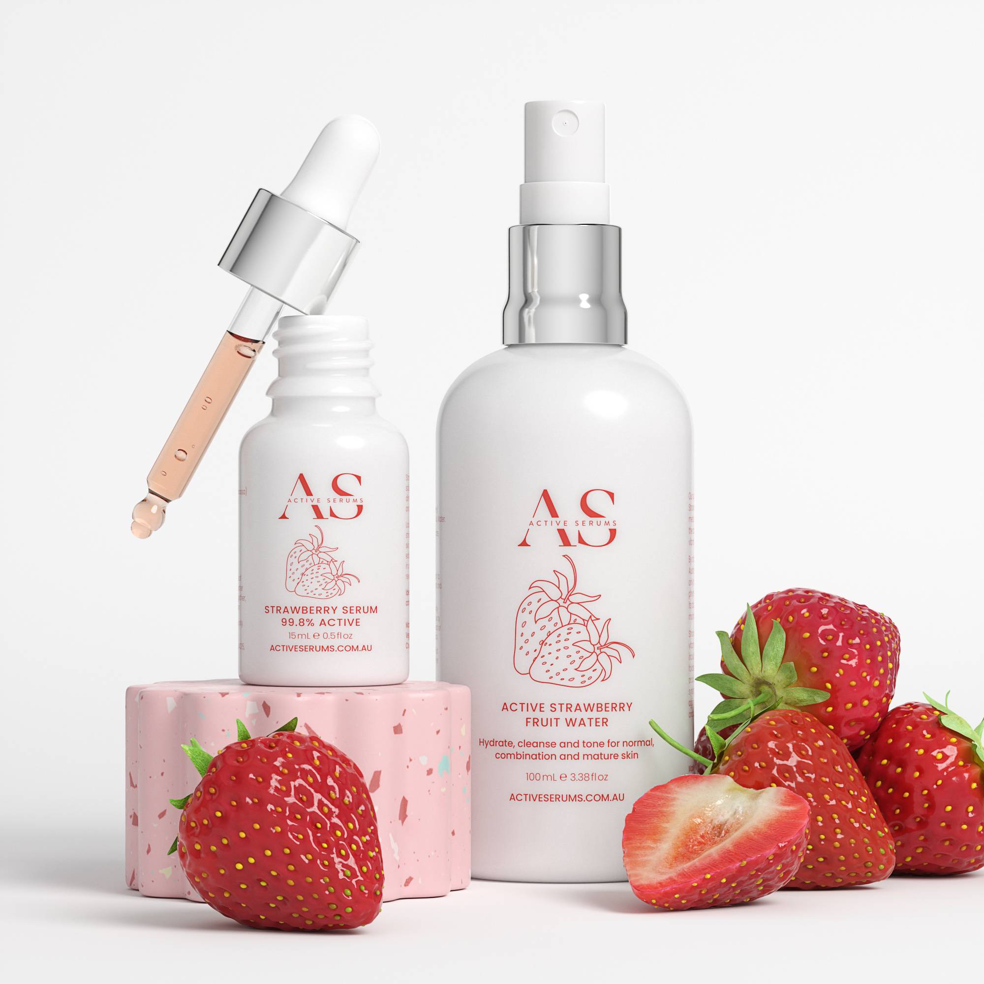 Active Strawberry Duo - Active Serums